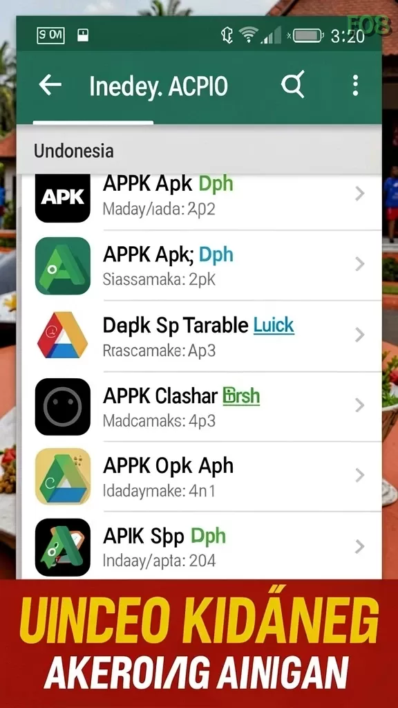 Cuplikan layar OMG138 — aktivitas